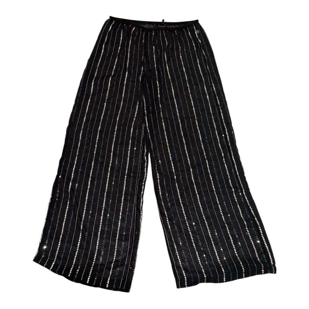 Victoria Secret Sheer Beach Sequin Palazzo‎ Pants Size S